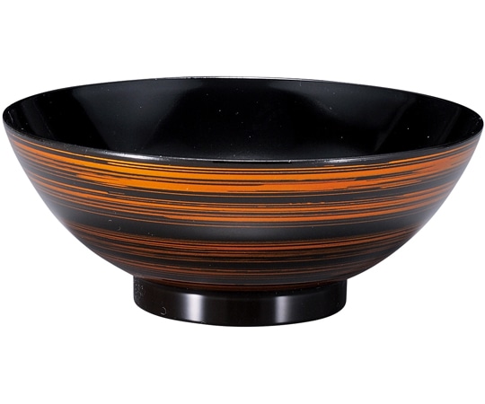 福井クラフト 4.8寸 七草飯椀(大)金冠 内黒 41000510 1個（ご注文単位1個）【直送品】