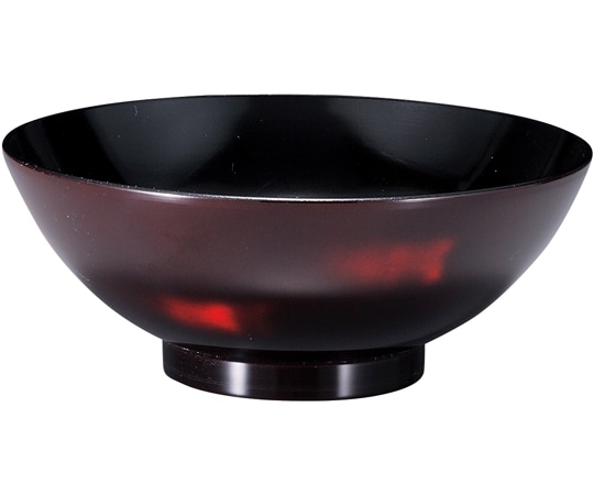 福井クラフト 4.8寸 七草飯椀(大)曙 内黒 41000490 1個（ご注文単位1個）【直送品】