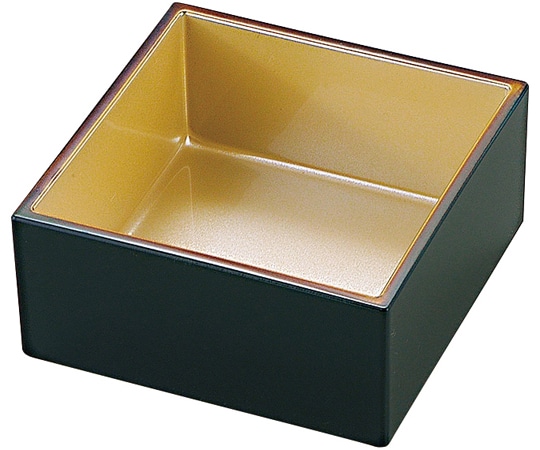 福井クラフト A 69角小箱(玉手重用)銀天べっ甲(外黒) 21004228 1個（ご注文単位1個）【直送品】