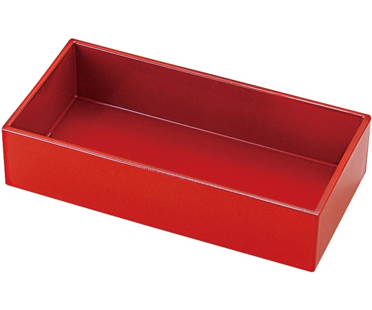 福井クラフト A 138×69長箱(玉手重用)赤(二度塗り) 15054850 1個（ご注文単位1個）【直送品】