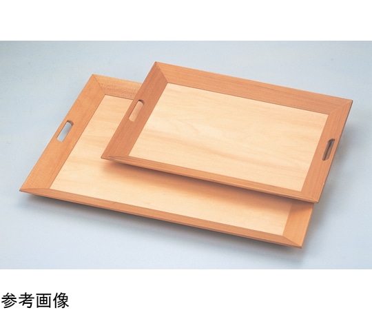 福井クラフト 木)2尺 白木脇取盆 クリアー仕上 50302240 1個（ご注文単位1個）【直送品】