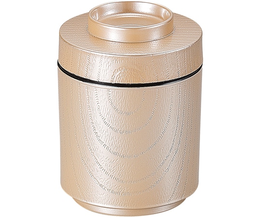 福井クラフト 耐A筒型箸洗い椀(蓋親)銀透き内黒 30004450 1個（ご注文単位1個）【直送品】