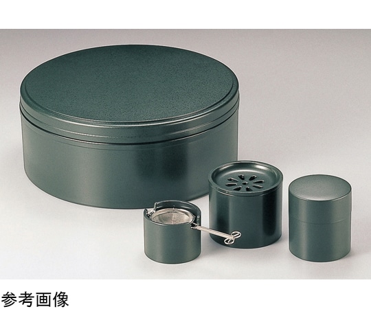 福井クラフト つつ型茶こぼしグリーン乾漆 81163243 1個（ご注文単位1個）【直送品】