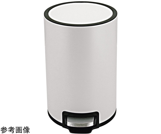 福井クラフト 12L ゴミ箱(白)ペダル式・内バケツ付 11020840 1個（ご注文単位1個）【直送品】