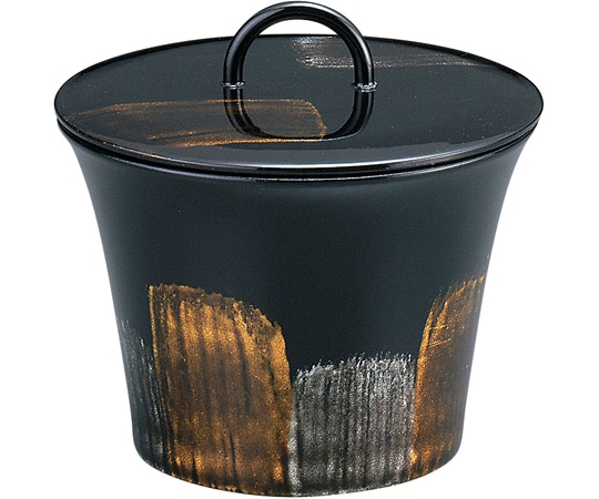 福井クラフト TAリング無地椀(蓋親)金銀つくし 31000570 1個（ご注文単位1個）【直送品】