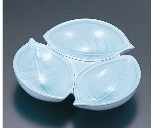 福井クラフト 三ツ木の葉 青磁 70010500 1個（ご注文単位1個）【直送品】