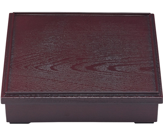 福井クラフト 8.5寸 殿上木目松花堂 新溜 内黒 70003510 1個（ご注文単位1個）【直送品】