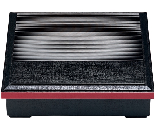 福井クラフト 8.5寸 布目千筋松花堂 黒渕朱 内黒 70003520 1個（ご注文単位1個）【直送品】