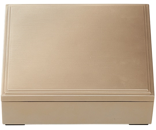 福井クラフト 8.5寸 千筋松花堂 印籠蓋 銀内黒 24024030 1個（ご注文単位1個）【直送品】