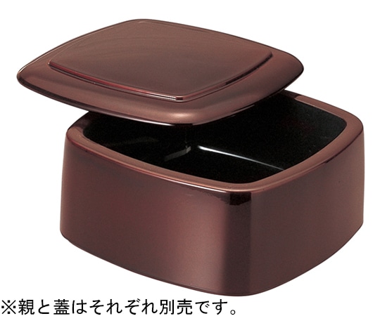 福井クラフト 三味胴ちらし 溜(蓋) 50261400 1個（ご注文単位1個）【直送品】