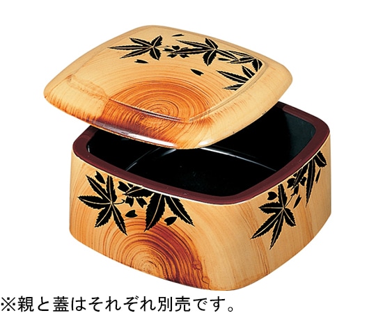 福井クラフト 三味胴チラシ 香林モミジ(蓋) 74010241 1個（ご注文単位1個）【直送品】