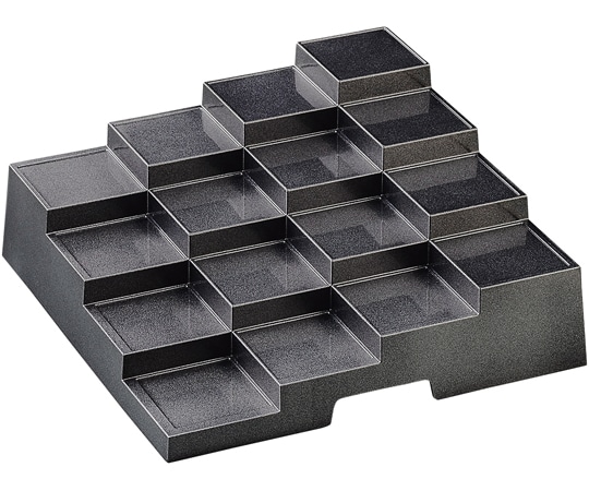 福井クラフト 十六面体松花堂 銀梨地 51361620 1個（ご注文単位1個）【直送品】