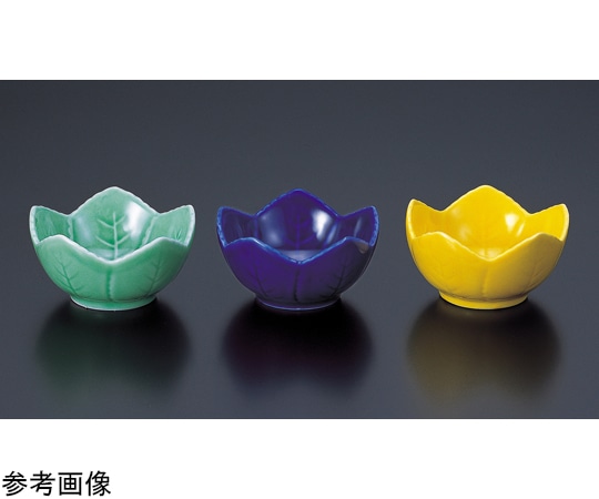 福井クラフト 陶)若葉珍味 イエロー 89669875 1個（ご注文単位1個）【直送品】