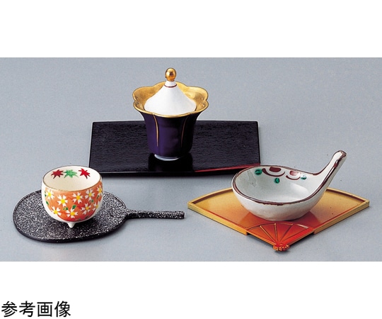 福井クラフト 陶)ナス型小鉢 赤絵 22931710 1個（ご注文単位1個）【直送品】