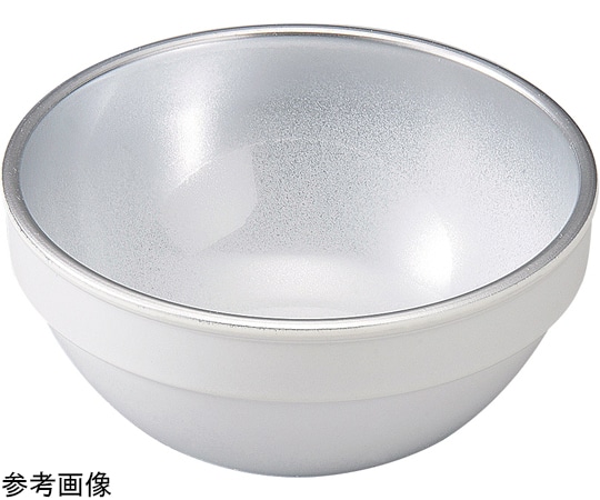 福井クラフト φ106 スタックボール(大)ホワイト天銀内パール 51272182 1個（ご注文単位1個）【直送品】