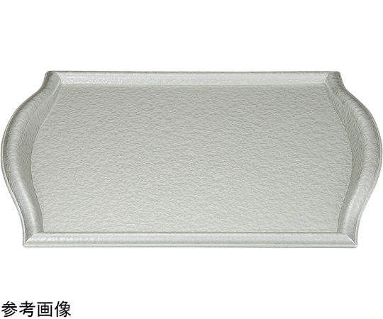 福井クラフト 耐熱A)尺5 波渕トレー 銀アクアSL 11008370 1個（ご注文単位1個）【直送品】