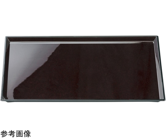 福井クラフト 尺4 清流無地盆 溜パールSL 17414220 1個（ご注文単位1個）【直送品】