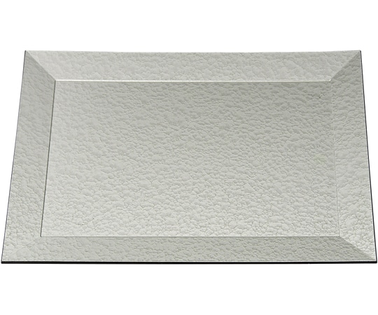 福井クラフト 尺4 長手四方盆 銀アクアSL 11008650 1個（ご注文単位1個）【直送品】