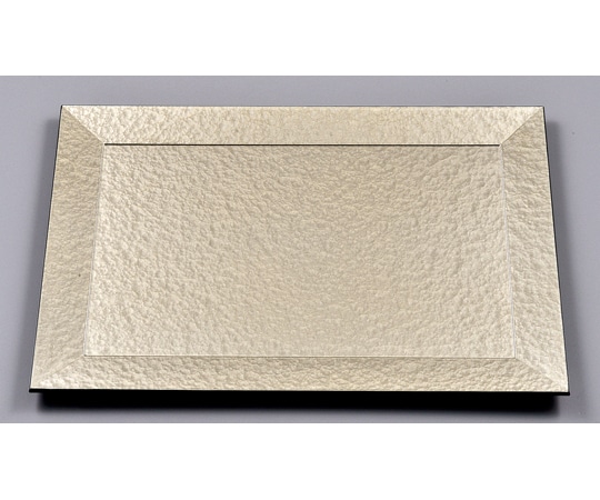 福井クラフト 尺4 長手四方盆 シャンパンゴールドアクアSL 15002970 1個（ご注文単位1個）【直送品】