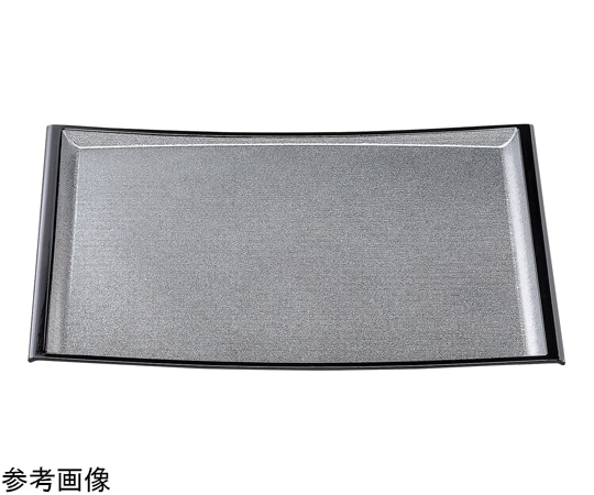 福井クラフト 尺3 Uライン盆 銀梨地天黒SL 17415790 1個（ご注文単位1個）【直送品】