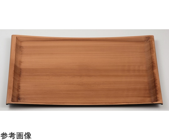 福井クラフト 尺2 Uライン盆 和柾目弱SL 17415830 1個（ご注文単位1個）【直送品】