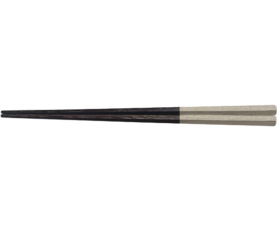 福井クラフト 木230 五角箸 木地呂黒/銀80漆塗 62161820 1個（ご注文単位1個）【直送品】