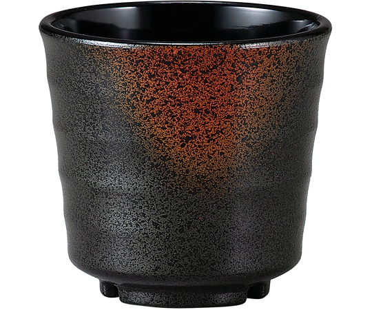 福井クラフト TA羽反湯呑 焼き締め 50260430 1個（ご注文単位1個）【直送品】