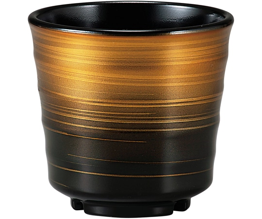 福井クラフト TA羽反湯呑 金カスリ 50260440 1個（ご注文単位1個）【直送品】