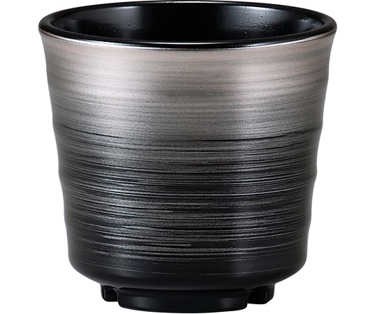 福井クラフト TA羽反湯呑 銀カスリ 50260450 1個（ご注文単位1個）【直送品】