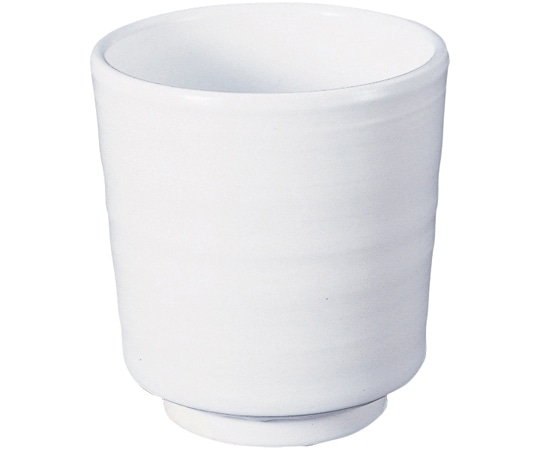 福井クラフト TA長湯呑(白)クリヤー 13000215 1個（ご注文単位1個）【直送品】