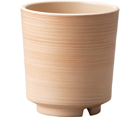 福井クラフト TA長湯呑 木目調刷毛目 50260470 1個（ご注文単位1個）【直送品】