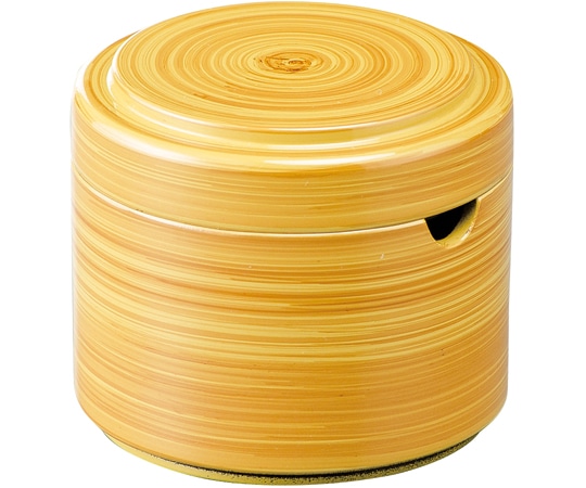 福井クラフト つつ型粉茶入れ 白木 13000221 1個（ご注文単位1個）【直送品】