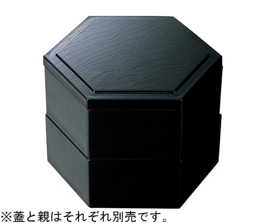 福井クラフト 六角珍味 弁当 黒内朱(親) 21076020 1個（ご注文単位1個）【直送品】