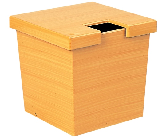 福井クラフト 角ガリ入れ 白木塗(トング別) 86012250 1個（ご注文単位1個）【直送品】