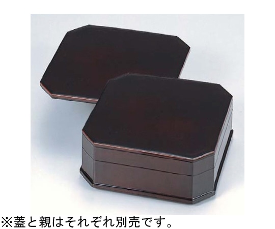 福井クラフト 縁高重チークの蓋 21056750 1個（ご注文単位1個）【直送品】