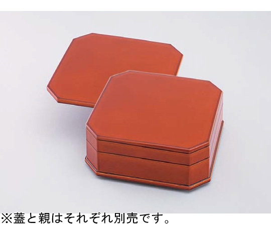 福井クラフト 縁高盛器 新春慶(蓋) 55002001 1個（ご注文単位1個）【直送品】