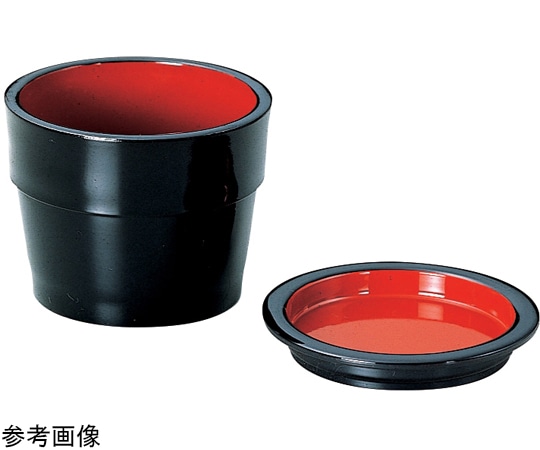 福井クラフト 渕太薬味皿 朱天黒 45133220 1個（ご注文単位1個）【直送品】