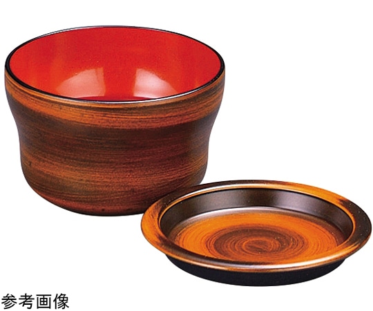 福井クラフト メンパ薬味皿栃塗り 45001010 1個（ご注文単位1個）【直送品】