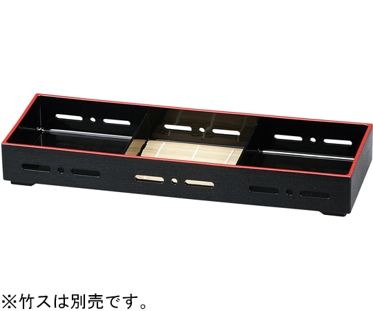 福井クラフト 尺3 大寿透かし三ッ親 黒天朱 70011280 1個（ご注文単位1個）【直送品】