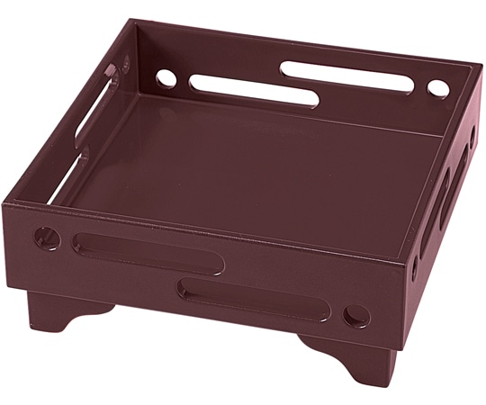 福井クラフト 55角すかし盛器 新溜 50028825 1個（ご注文単位1個）【直送品】