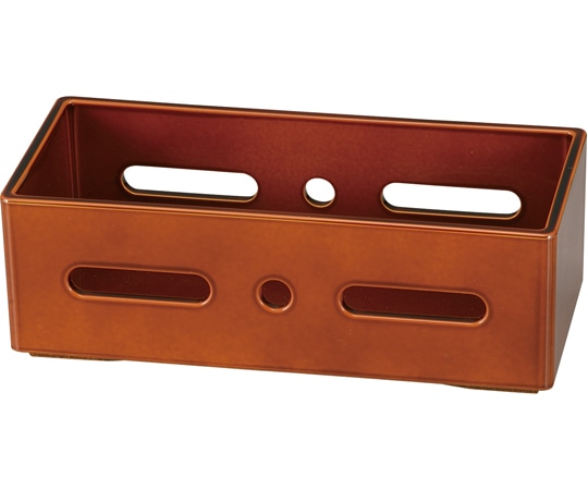 福井クラフト 7寸 長角すかし箱 漆調春慶 51272317 1個（ご注文単位1個）【直送品】