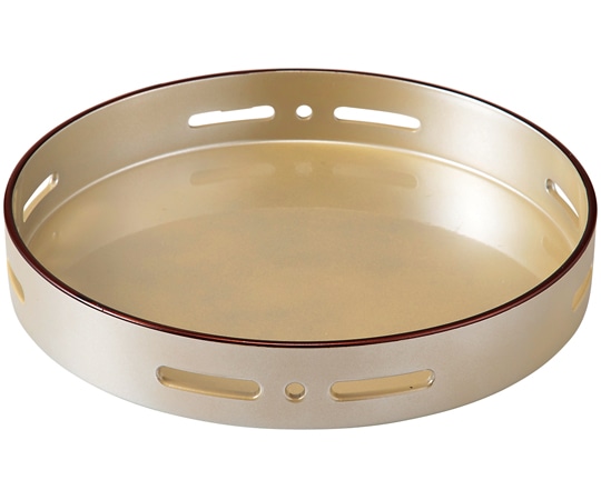 福井クラフト 6寸 丸すかし盛器 黄金銀彩天べっ甲 55204705 1個（ご注文単位1個）【直送品】