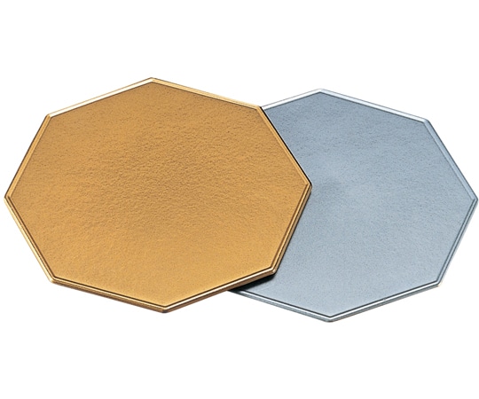 福井クラフト 6.5寸 八角盛器用板 金/銀 51306072 1個(ご注文単位1個)【直送品】