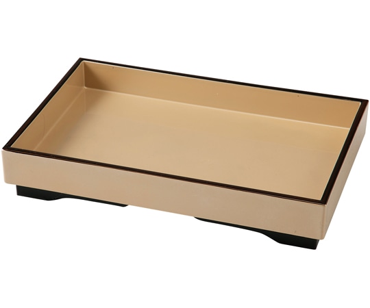 福井クラフト 8.5寸 長角山路盛器 パールシルバー天べっ甲 55204765 1個（ご注文単位1個）【直送品】