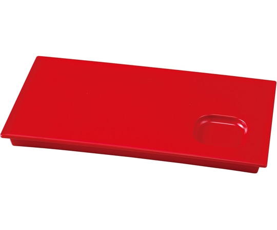 福井クラフト 9.2寸 タレ付長角盛皿 赤二度塗り(裏黒) 55204020 1個（ご注文単位1個）【直送品】