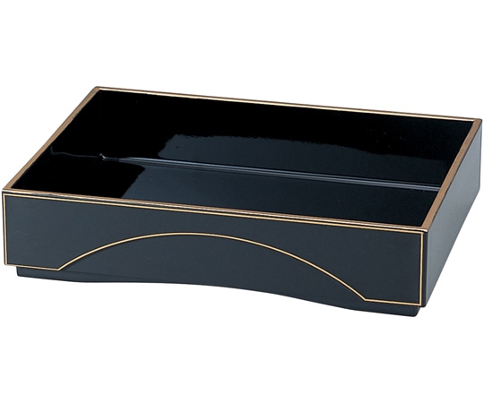 福井クラフト 御條盛器 黒縁金ライン 70009760 1個（ご注文単位1個）【直送品】