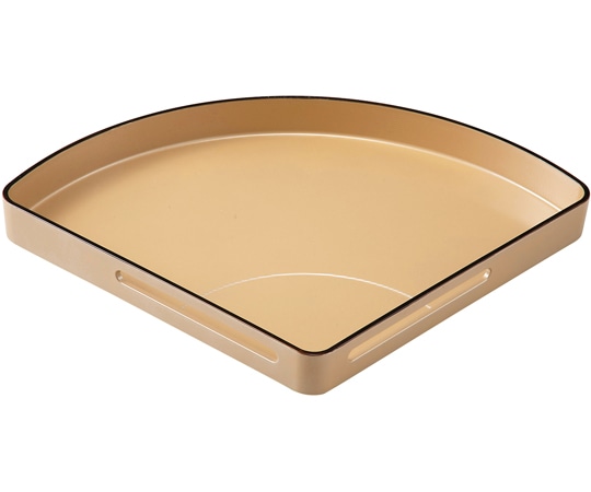 福井クラフト 扇面すかし盛器 大パールシルバー天べっ甲 55204775 1個（ご注文単位1個）【直送品】