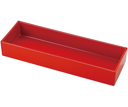 福井クラフト A 207×69 長角箱(玉手重用)赤(二度塗) 41320370 1個（ご注文単位1個）【直送品】