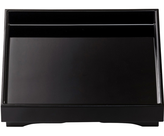 福井クラフト 7寸 山路盛器 黒 15054910 1個（ご注文単位1個）【直送品】