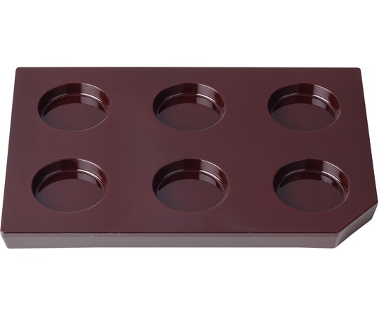 福井クラフト 耐熱サークルシックスプレート 新溜 50023270 1個（ご注文単位1個）【直送品】